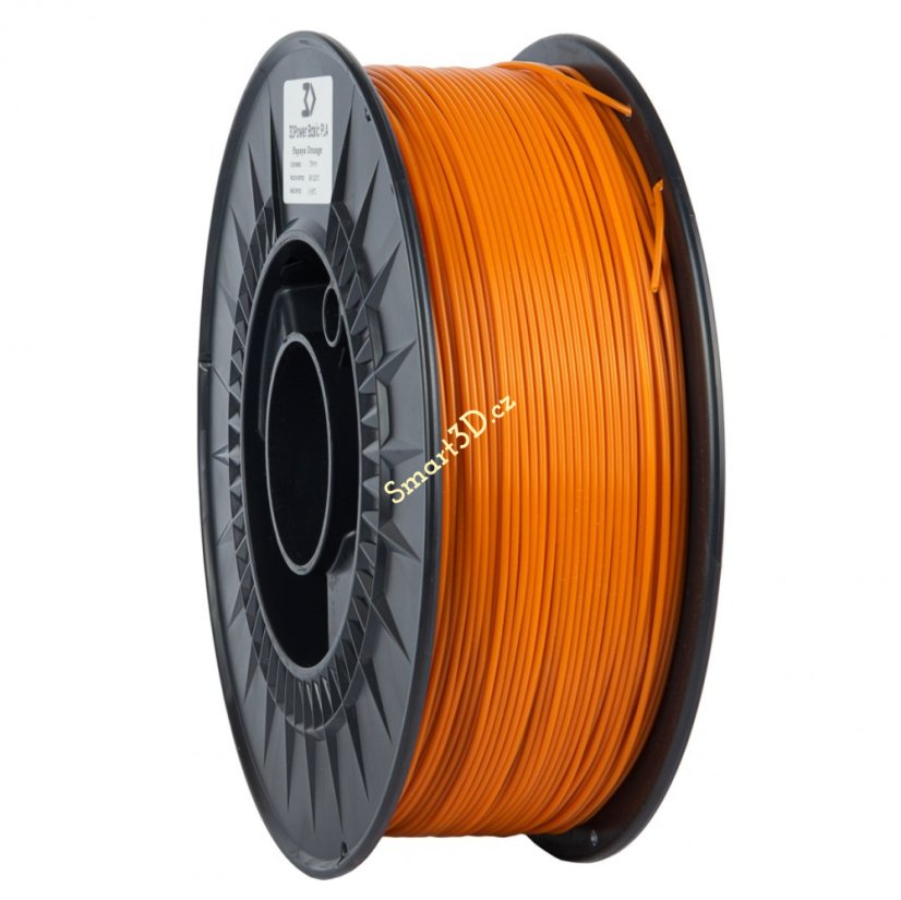 Filament 3D POWER / Basic PLA / ORANŽOVÁ "PAPAYA" / 1,75 mm / 1 kg.