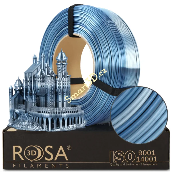ReFill ROSA3D / PLA SILK / MULTICOLOUR PACIFIC / 1,75 mm / 1 kg
