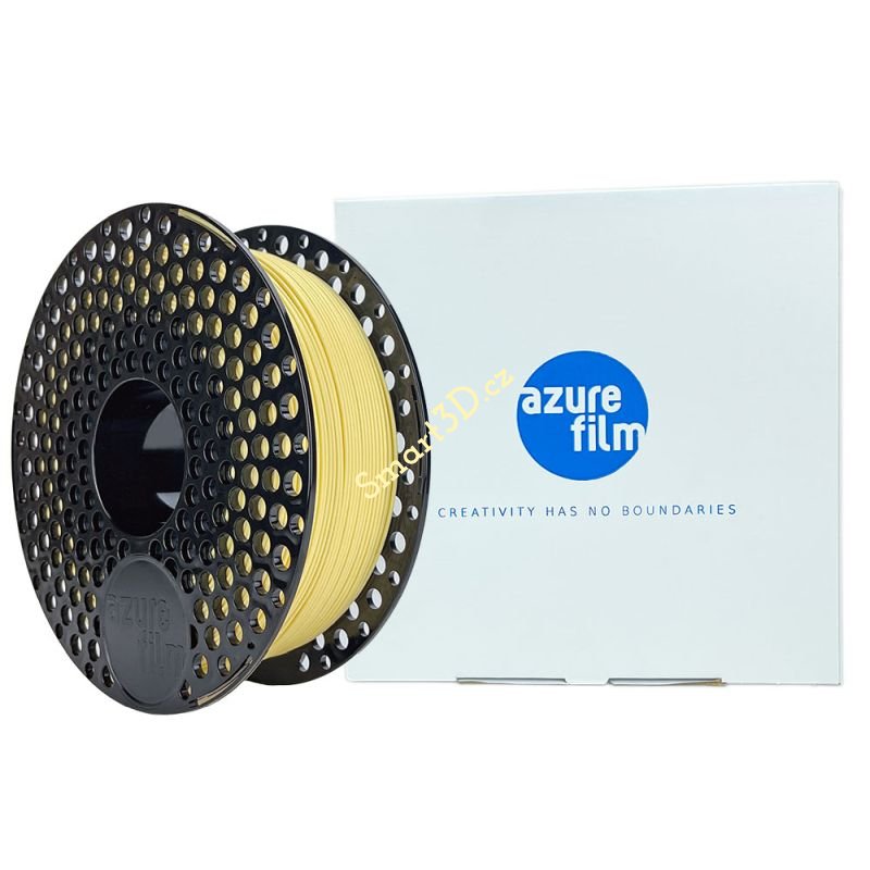 Filament AzureFilm / PLA / BANÁNOVĚ ŽLUTÁ PASTELOVÁ / 1,75 mm / 1 kg.