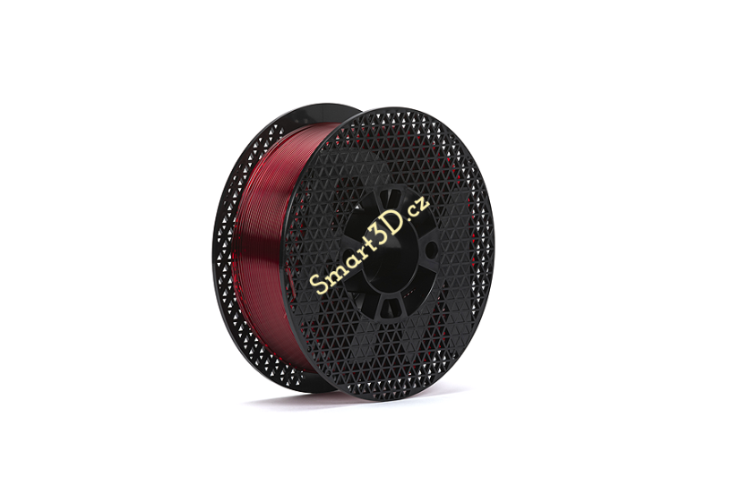 Filament FILAMENT-PM / PETG / transparentní červená / 1,75 mm / 1 kg. Filament FILAMENT-PM / PETG / transparentní červená / 1,75 mm / 1 kg.