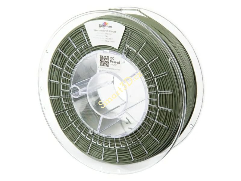 Filament SPECTRUM / PETG MATT / OLIVE GREEN / 1,75 mm / 1 kg