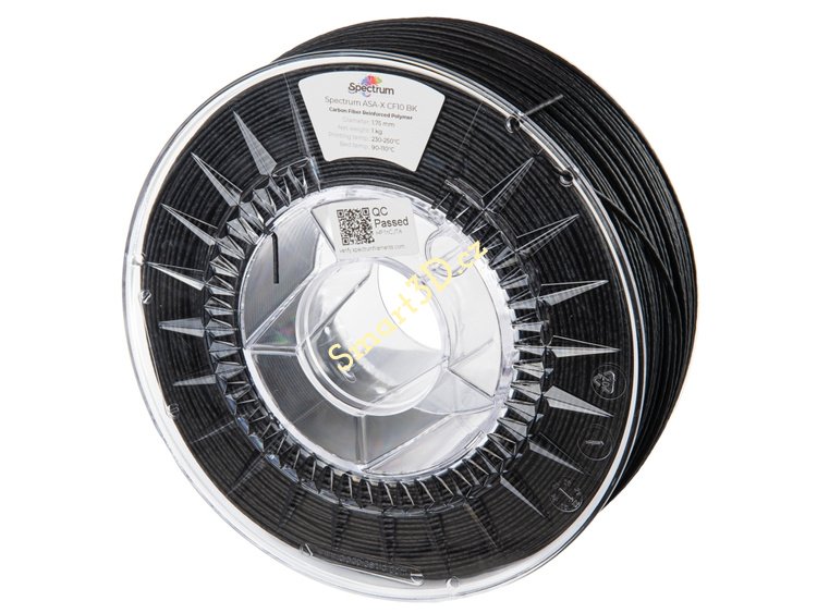 Filament SPECTRUM / ASA-X CF10 / ČERNÁ / 1,75 mm / 1 kg