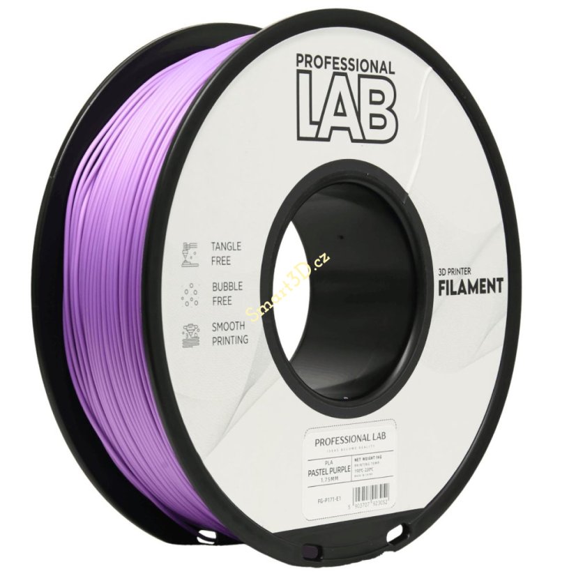 Filament PROFESSIONAL LAB / PLA Pastel / FIALOVÁ / 1,75 mm / 1 kg