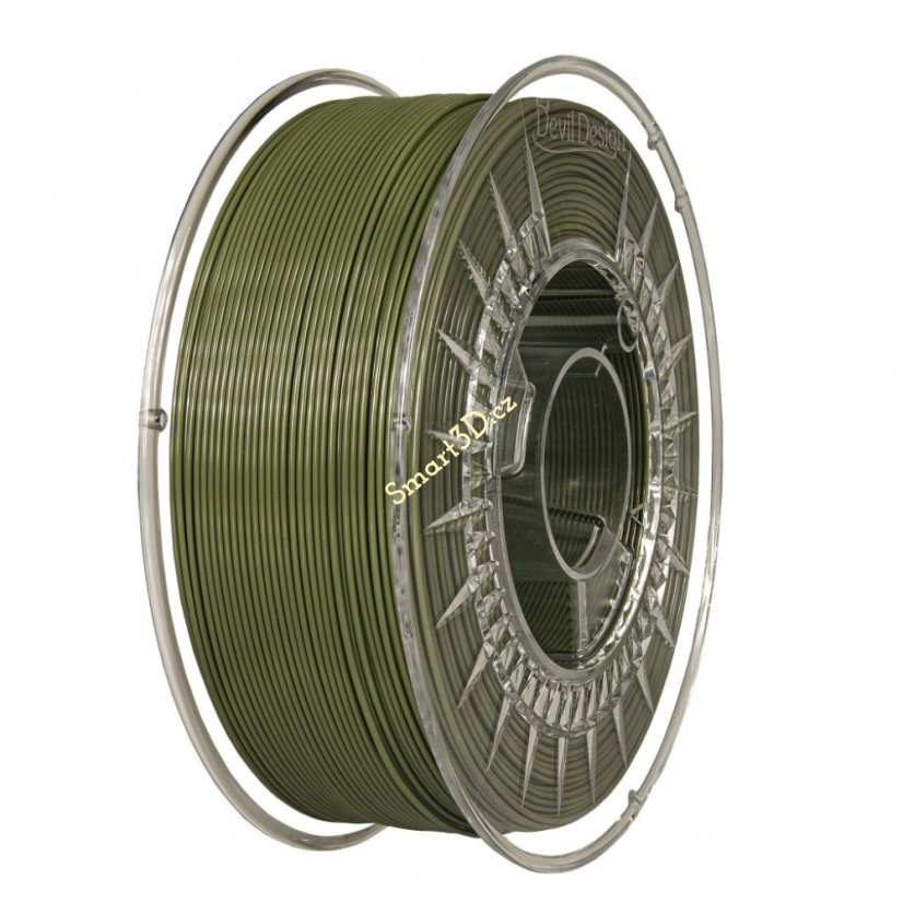 Filament DEVIL DESIGN / PLA / OLIVOVĚ ZELENÁ / 1,75 mm / 1 kg.