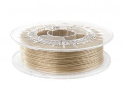 Filament SPECTRUM / PLA GLITTER / CLEAR GOLD / 1,75 mm / 0,5 kg