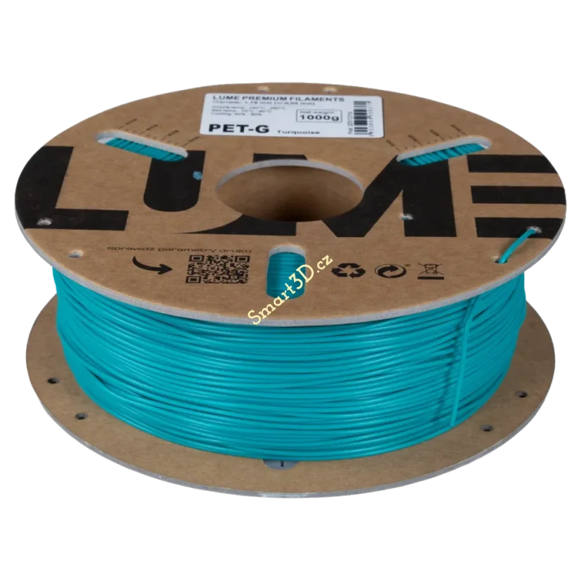 Filament LUME / PETG / TYRKYSOVÁ / 1,75 mm / 1 kg