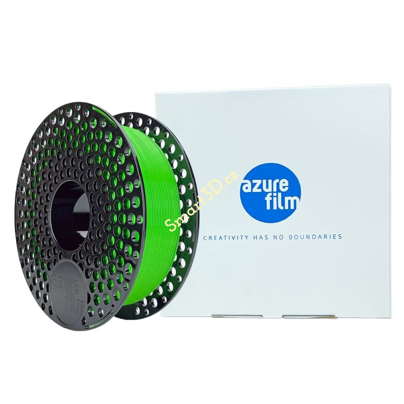 Filament AzureFilm / PETG / SVĚTLE ZELENÁ / 1,75 mm / 1 kg.
