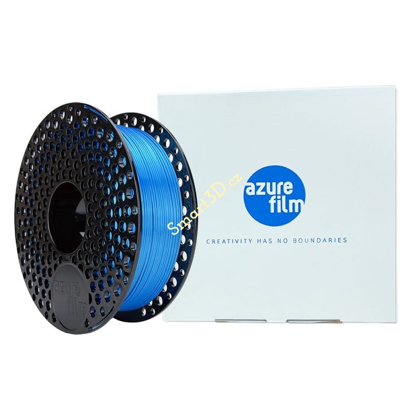 Filament AzureFilm / PLA SILK / MODRÁ „OCEAN“ / 1,75 mm / 1 kg.