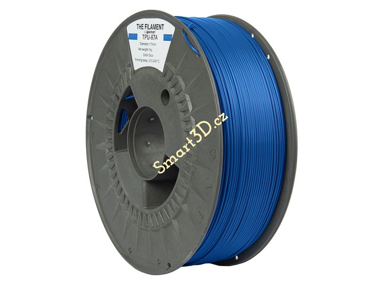 Filament TheFilament / TPU-87A / MODRÁ / 1,75 mm / 1 kg