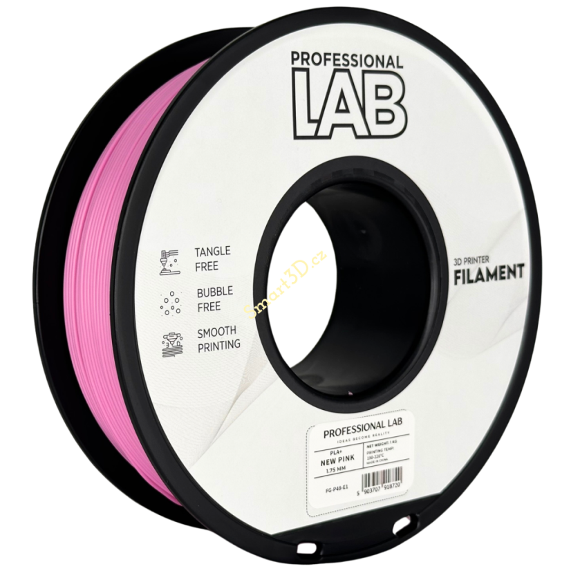 Filament PROFESSIONAL LAB / PLA+ / NEW PINK / 1,75 mm / 1 kg