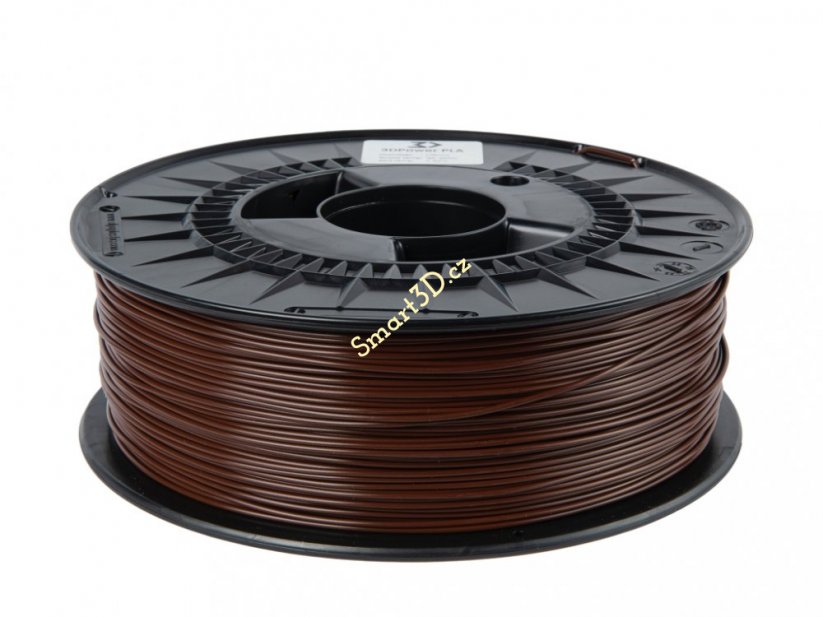 Filament 3D POWER / Basic PLA / HNĚDÁ / 1,75 mm / 1 kg.