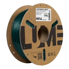 Filament LUME / PETG / TMAVĚ ZELENÁ / 1,75 mm / 1 kg