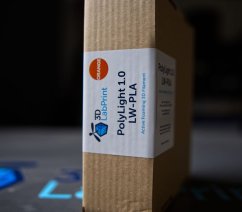 Filament 3DLabPrint / POLY LIGHT 1.0 / LW-PLA / ORANGE 1,75 mm / 1 kg