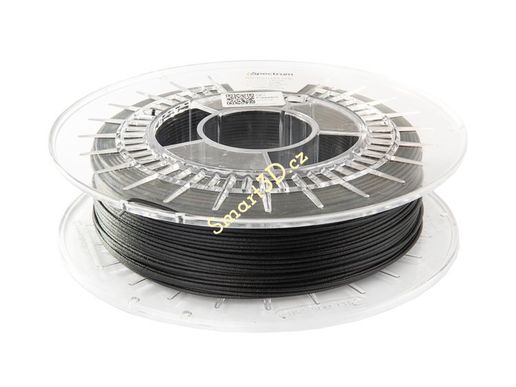 Filament SPECTRUM / NYLON / PA6 CF15 / BLACK / LOW WARP / 1,75 mm / 0,5 kg