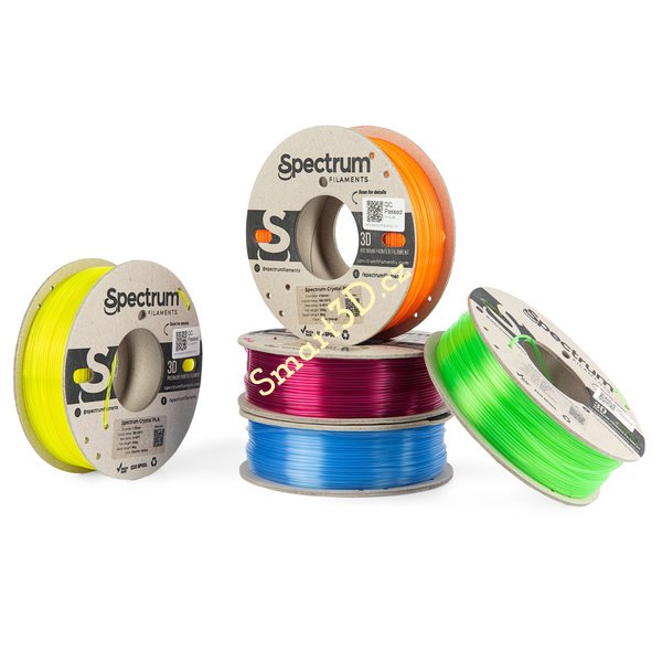 Filament SPECTRUM / 5 PACK / PLA CRYSTAL / 1,75 mm