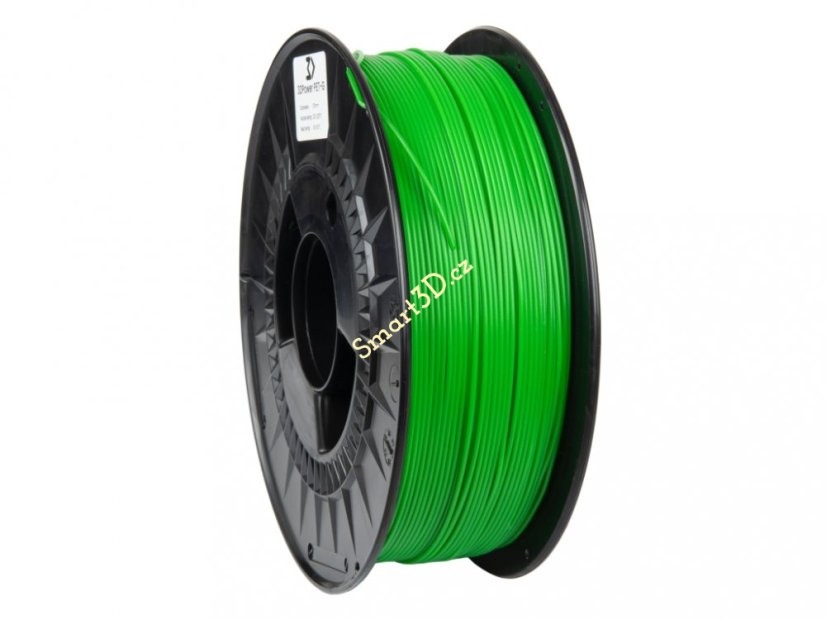 Filament 3D POWER / Basic PETG / SVETLO ZELENÁ / 1,75 mm / 1 kg.