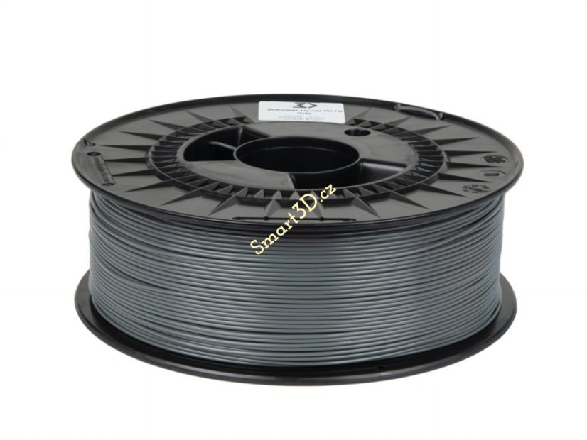Filament 3D POWER / Hyper PCTG / ŠEDÁ / 1,75 mm / 1 kg.