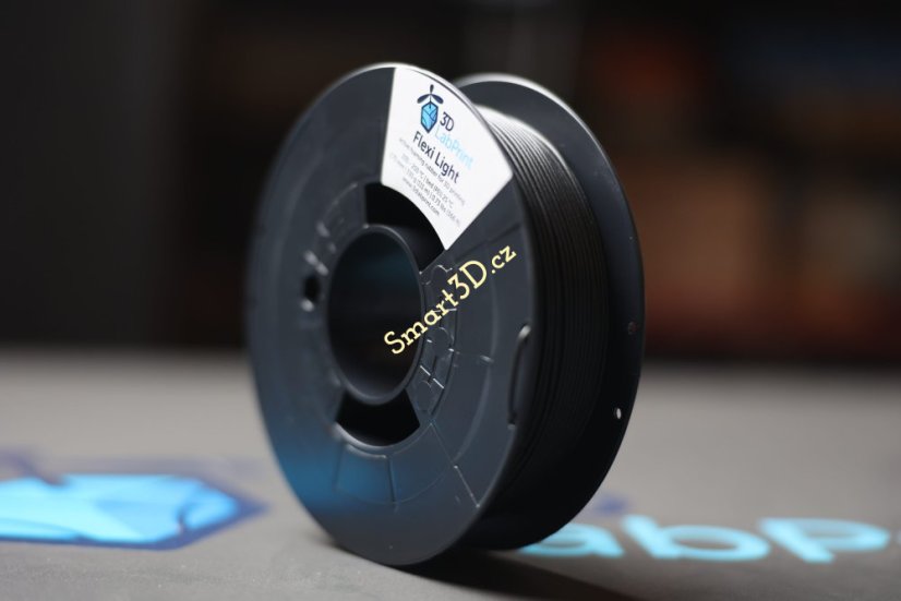 Filament 3DLabPrint / FLEXI LIGHT LW / BLACK 1,75 mm / 330 g