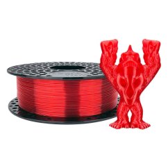 Filament AzureFilm / PETG / ČERVENÁ TRANSPARENTNÍ / 1,75 mm / 1 kg.