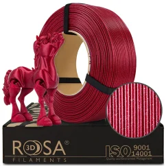 ReFill ROSA3D / PLA GALAXY / RED WINE / 1,75 mm / 1 kg