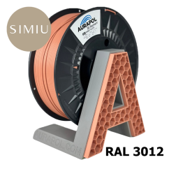 Filament AURAPOL / PLA / SANDY BLUSH / 1,75 mm / 1 kg.