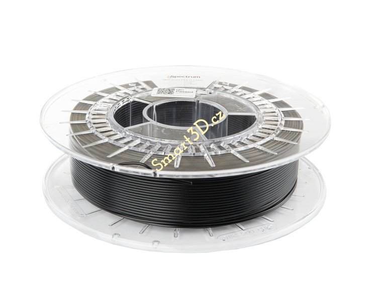 Filament SPECTRUM / PETG TECH / FX120 ČERNÁ "OBSIDIAN" / 1,75 mm / 0,5 kg