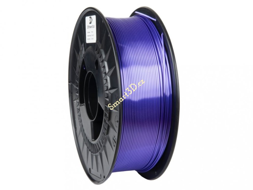 Filament 3D POWER / SILK / FARBA VIOLETU / 1,75 mm / 1 kg.