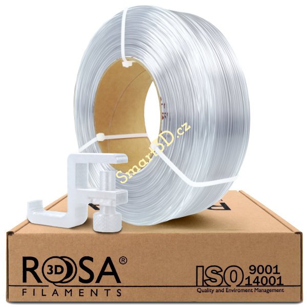 ReFill ROSA3D / PCTG / TRANSPARENT / 1,75 mm / 1 kg ReFill ROSA3D / PCTG / TRANSPARENT / 1,75 mm / 1 kg
