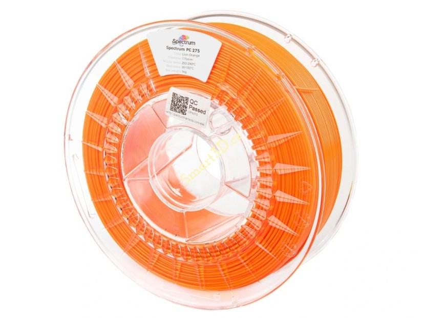 Filament SPECTRUM / PC 275 / ORANŽOVÁ "LION" / 1,75 mm / 1 kg