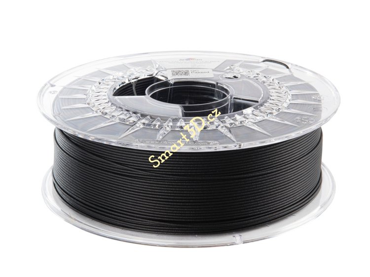 Filament SPECTRUM / NYLON / PA6 GF30 / ČERNÁ / NÍZKÁ DEFORMACE / 1,75 mm / 1 kg