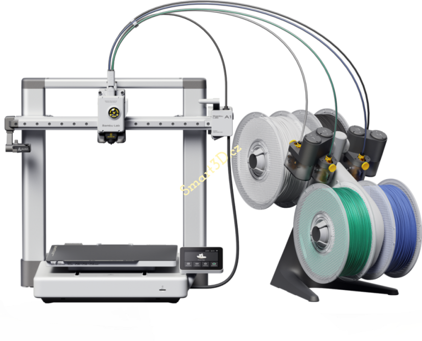 Bambu Lab A1 Combo + AMS Lite - 3D tiskárna s barevným tiskem