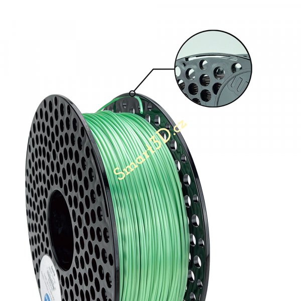 Filament AzureFilm / PLA SILK / AQUAMARINE / 1,75 mm / 1 kg.