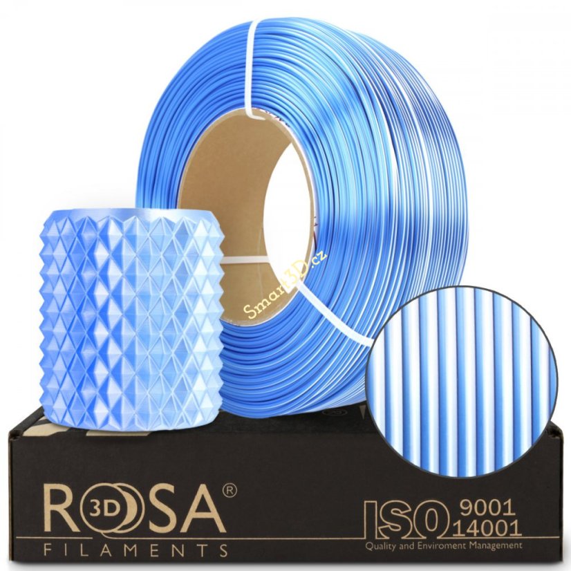 ReFill ROSA3D / PLA MAGIC SILK / FROZEN / 1,75 mm / 1 kg ReFill ROSA3D / PLA MAGIC SILK / FROZEN / 1,75 mm / 1 kg