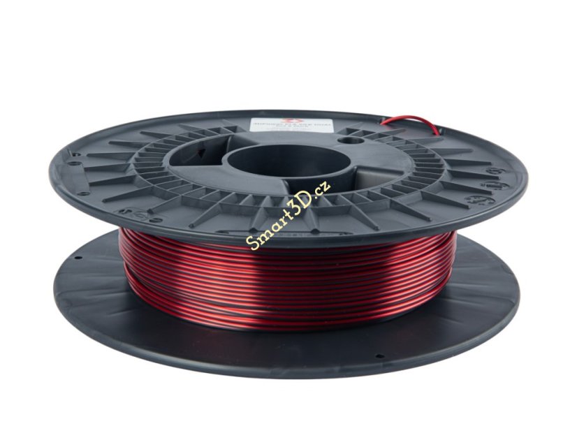 Filament 3D POWER / SILK DUAL / RED+BLACK / 1,75 mm / 0,3 kg.