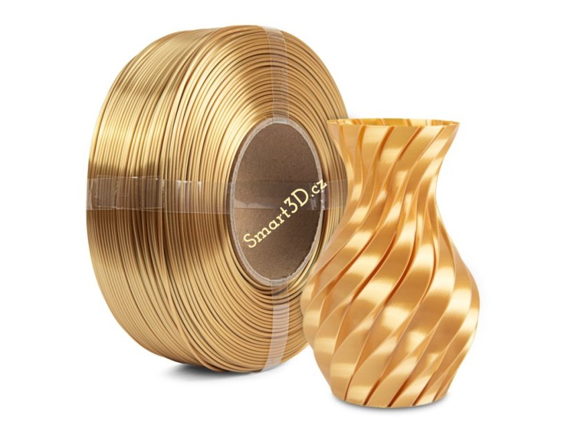 ReFill 3D POWER / SILK / ZLATÁ / 1,75 mm / 1 kg.