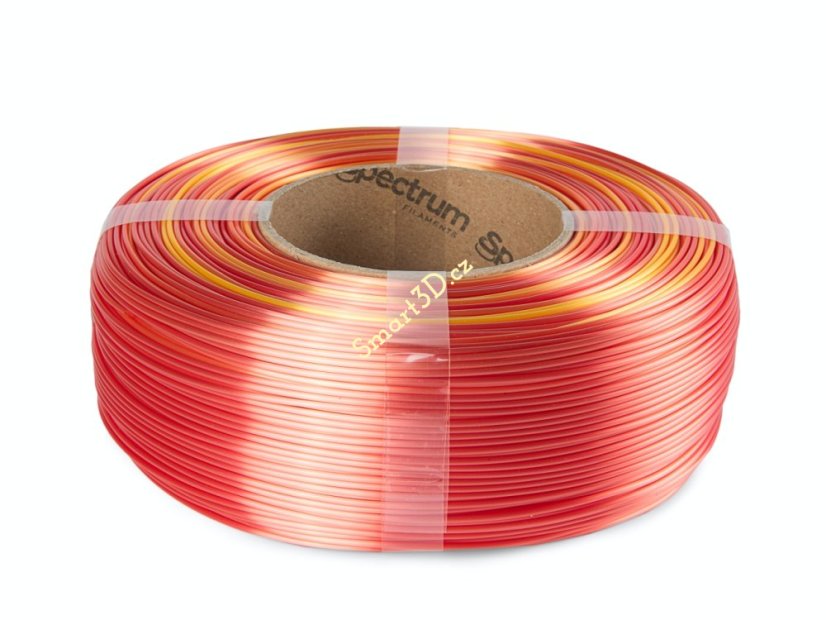 ReFill SPECTRUM / PLA SILK RAINBOW / FIRE RED / 1,75 mm / 1 kg