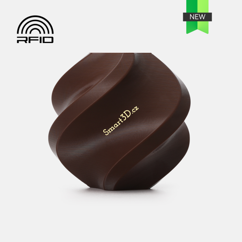 ReFill Bambu Lab / PETG Basic / TMAVO HNEDÁ / 1,75 mm / 1 kg