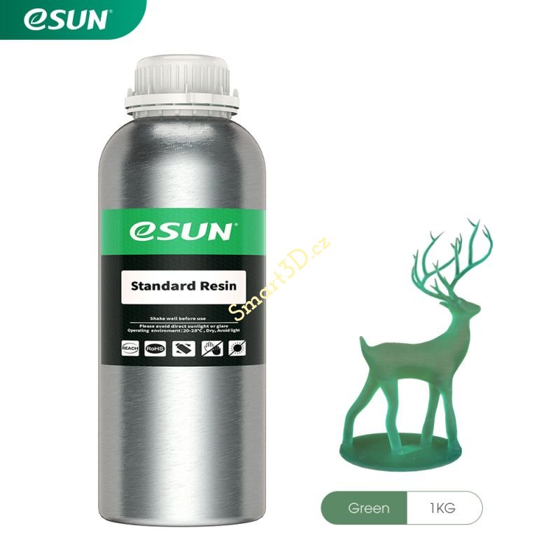 eSUN Resin - standardní pryskyřice 1kg - zelená / green