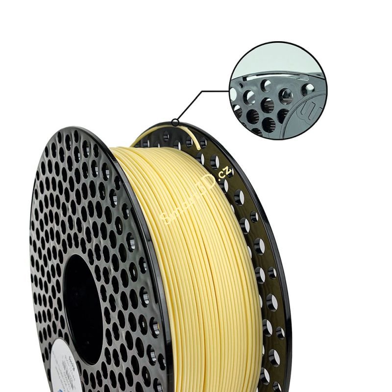 Filament AzureFilm / PLA / BANÁNOVĚ ŽLUTÁ PASTELOVÁ / 1,75 mm / 1 kg.