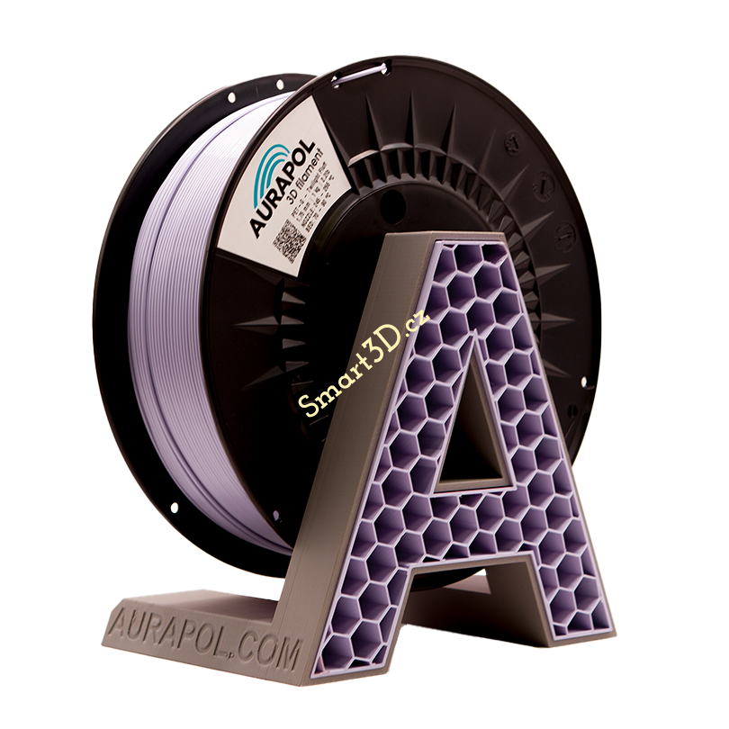 Filament AURAPOL / PETG / TWILIGHT FLUFF / 1,75 mm / 1 kg.