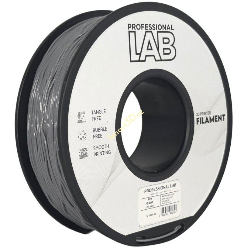 Filament PROFESSIONAL LAB / TPU / SIVÁ / 1,75 mm / 1 kg