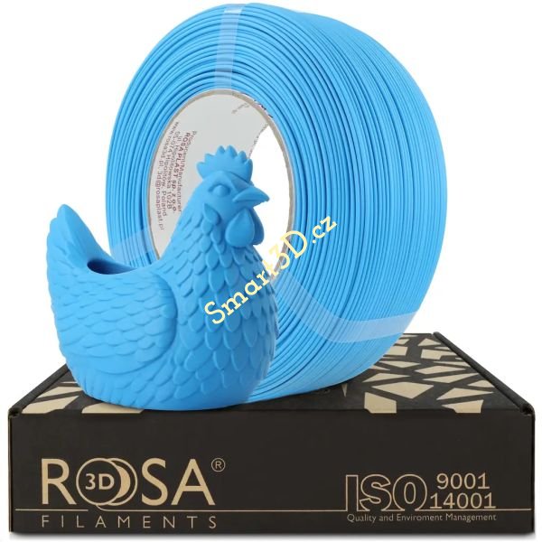 ReFill ROSA3D / PLA SPEED MATT / MODRÁ "CLEAR" / 1,75 mm / 1 kg