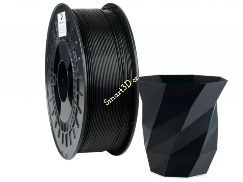 Filament 3D POWER / PLA MATTE / BLACK / 1,75 mm / 1 kg.
