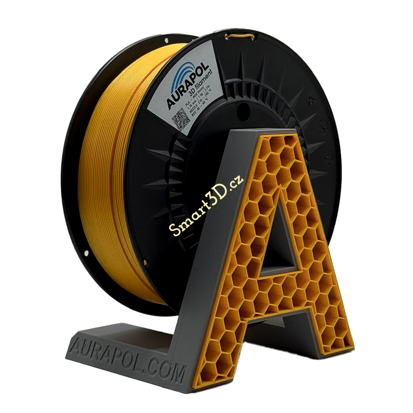Filament AURAPOL / PLA / WILD HONEY / 1,75 mm / 1 kg.