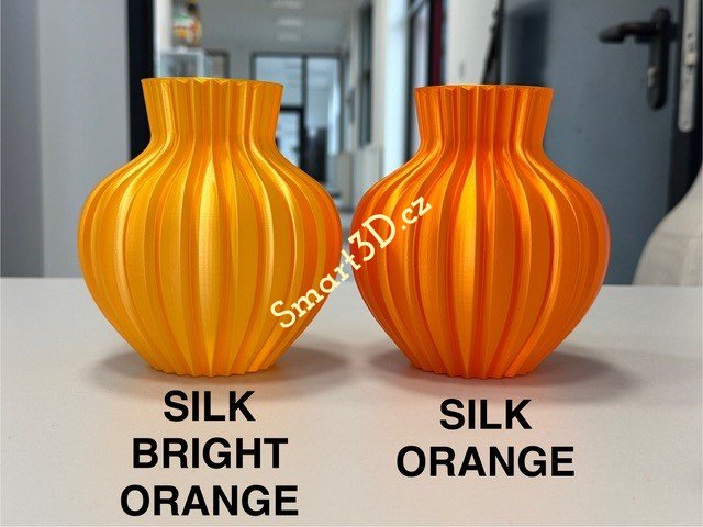 Filament DEVIL DESIGN / PLA SILK / BRIGHT ORANGE / 1,75 mm / 1 kg.