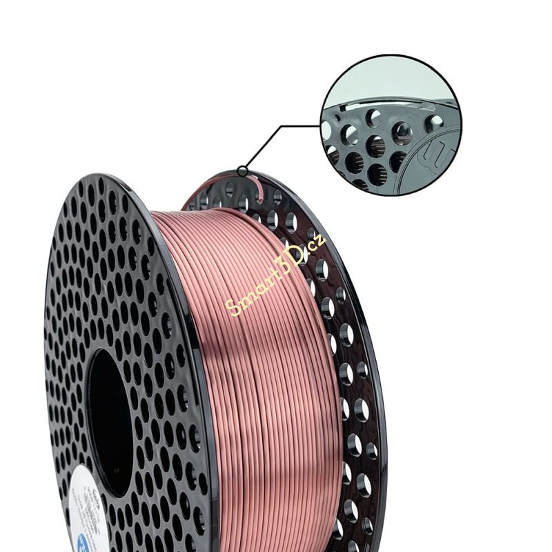 Filament AzureFilm / PLA SILK / TMAVĚ MĚDĚNÁ / 1,75 mm / 1 kg.
