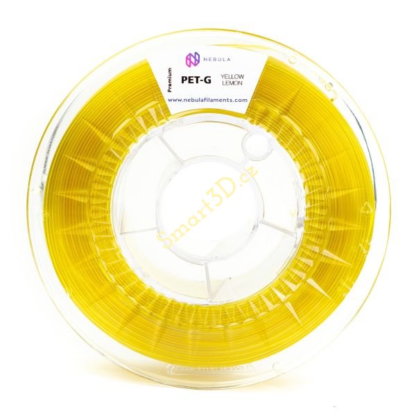Filament NEBULA / PETG / CITRONOVĚ ŽLUTÁ TRANSPARENTNÍ / 1,75 mm / 1 kg