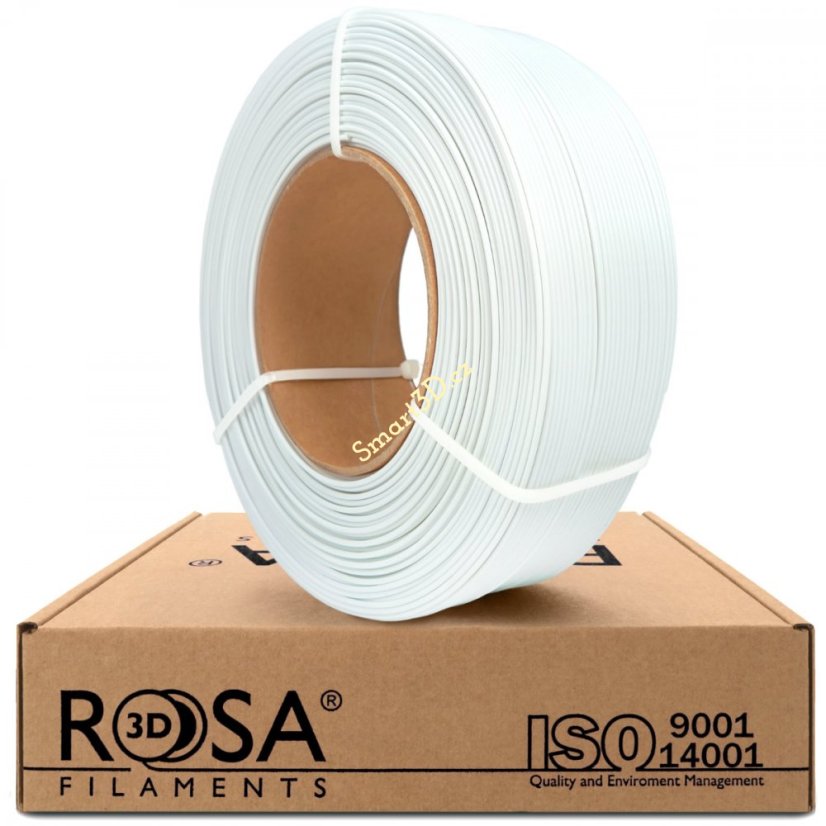 ReFill ROSA3D / PLA Starter / BÍLÁ / 1,75 mm / 1 kg