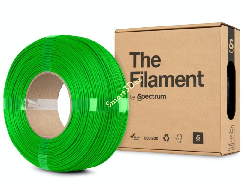 ReFill TheFilament / PLA / ZELENÁ "CIRCUIT" / 1,75 mm / 1 kg