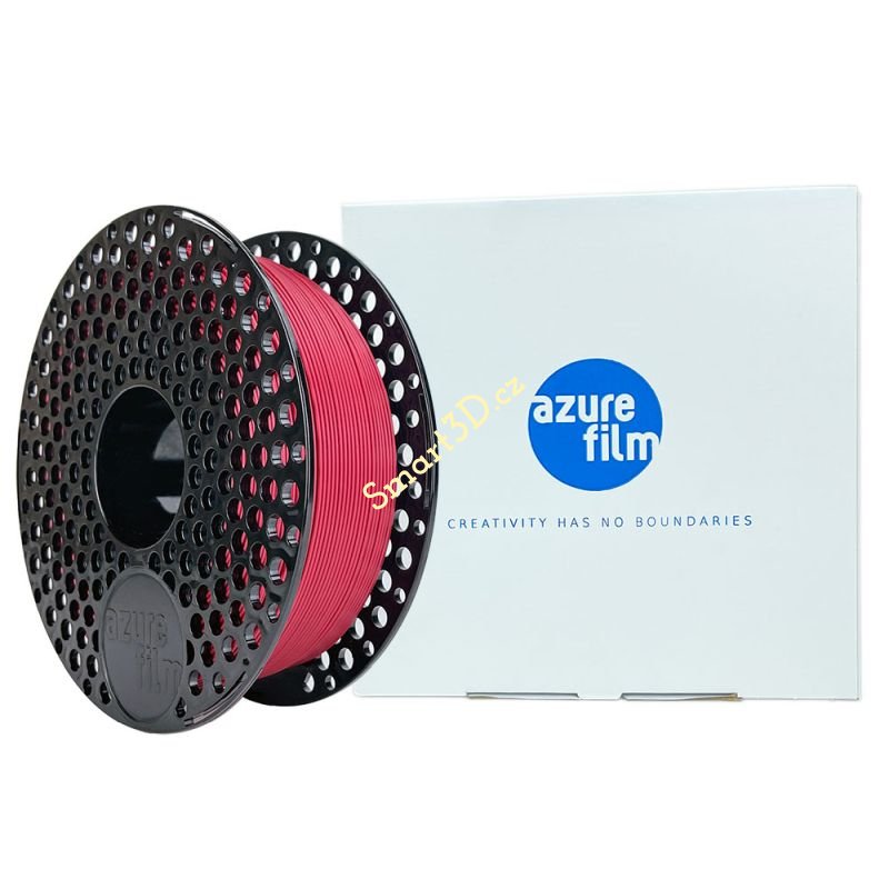 Filament AzureFilm / PLA / PERLEŤOVĚ ČERVENÁ / 1,75 mm / 1 kg.